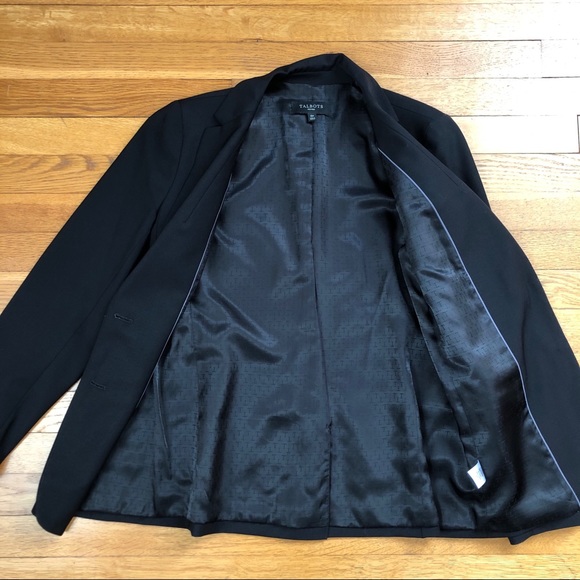 TALBOTS Petites Worsted Wool Blazer - Picture 5 of 9